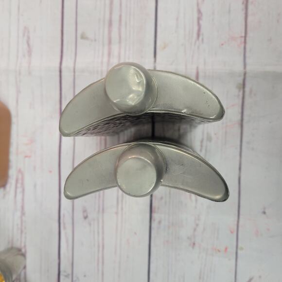 Vintage Travel Bar Set 2 Flask Portable Pub by AHS Germany 6 Shot Glasses - Picture 2 of 15